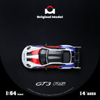 Original Model 1/64 992 GT3 RS Red and Blue Embroidery