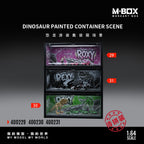 MBOX Dinosaur Painted Container Scene Simulation Model