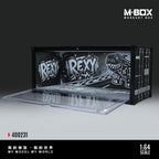 MBOX Dinosaur Painted Container Scene Simulation Model