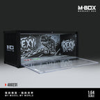 MBOX Dinosaur Painted Container Scene Simulation Model