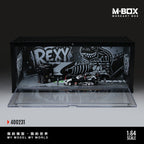 MBOX Dinosaur Painted Container Scene Simulation Model