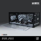 MBOX Dinosaur Painted Container Scene Simulation Model