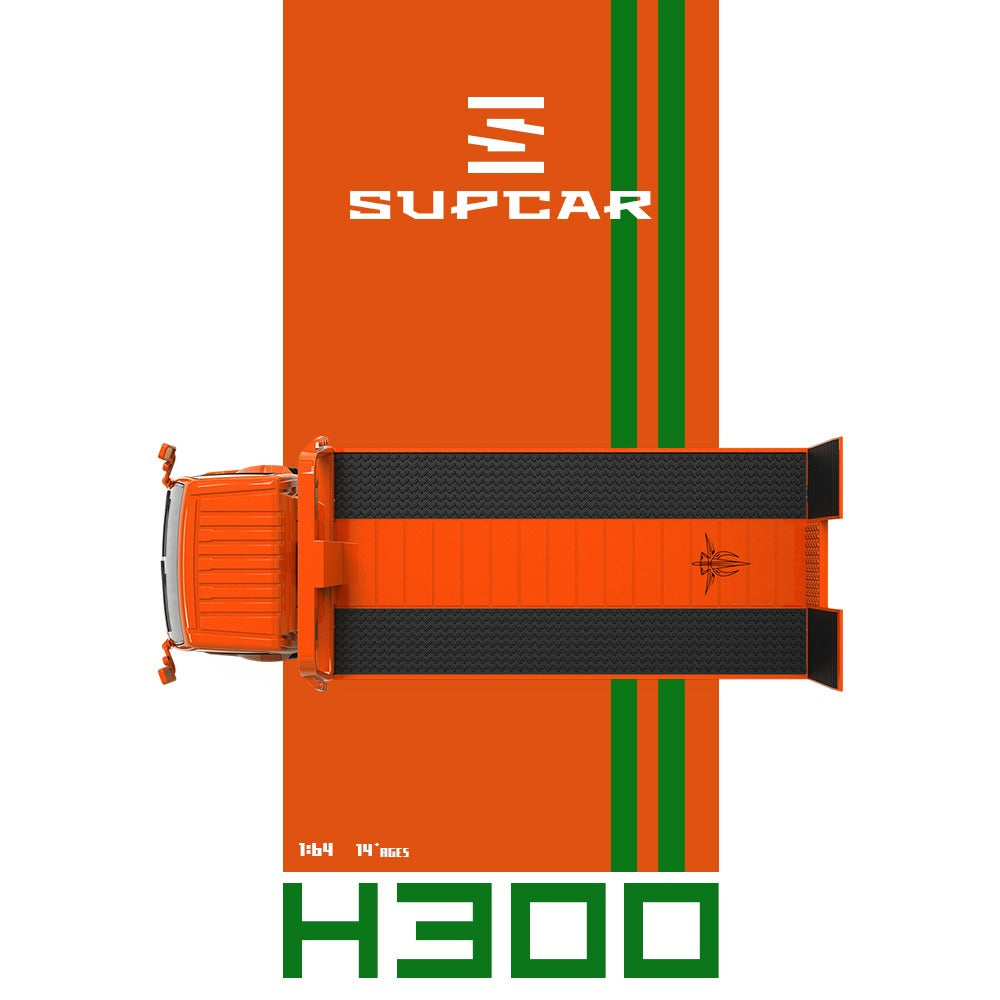 SupCar 1:64 H300 flat transport trailer - Speed and Passion(SC647247)