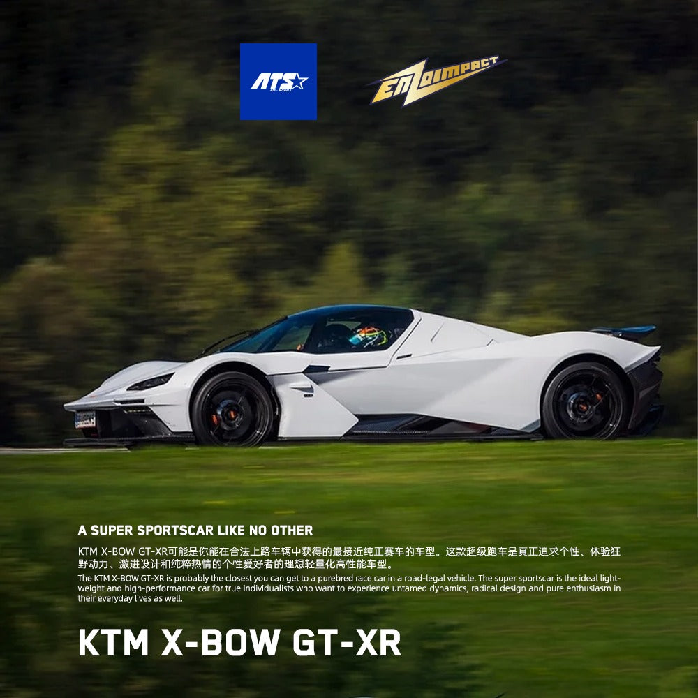 ATS × ENZOIMPACT Limited Edition 1:64 KTM X-BOW GT-XR Realistic Alloy Car Model