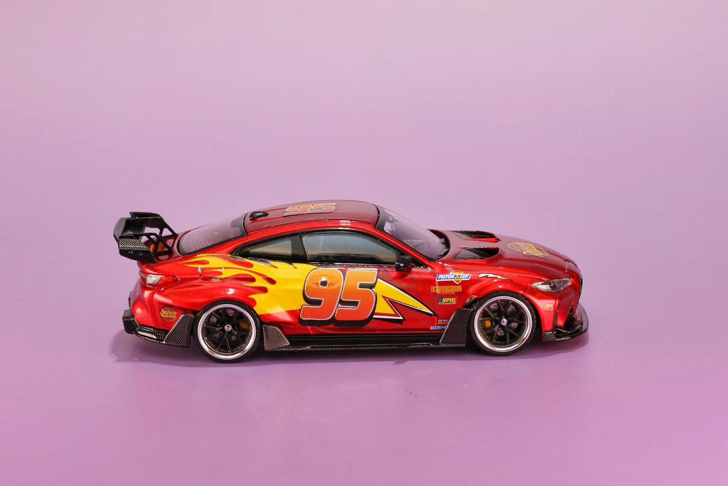 Morecar 1/64 M4 Lightning McQueen livery