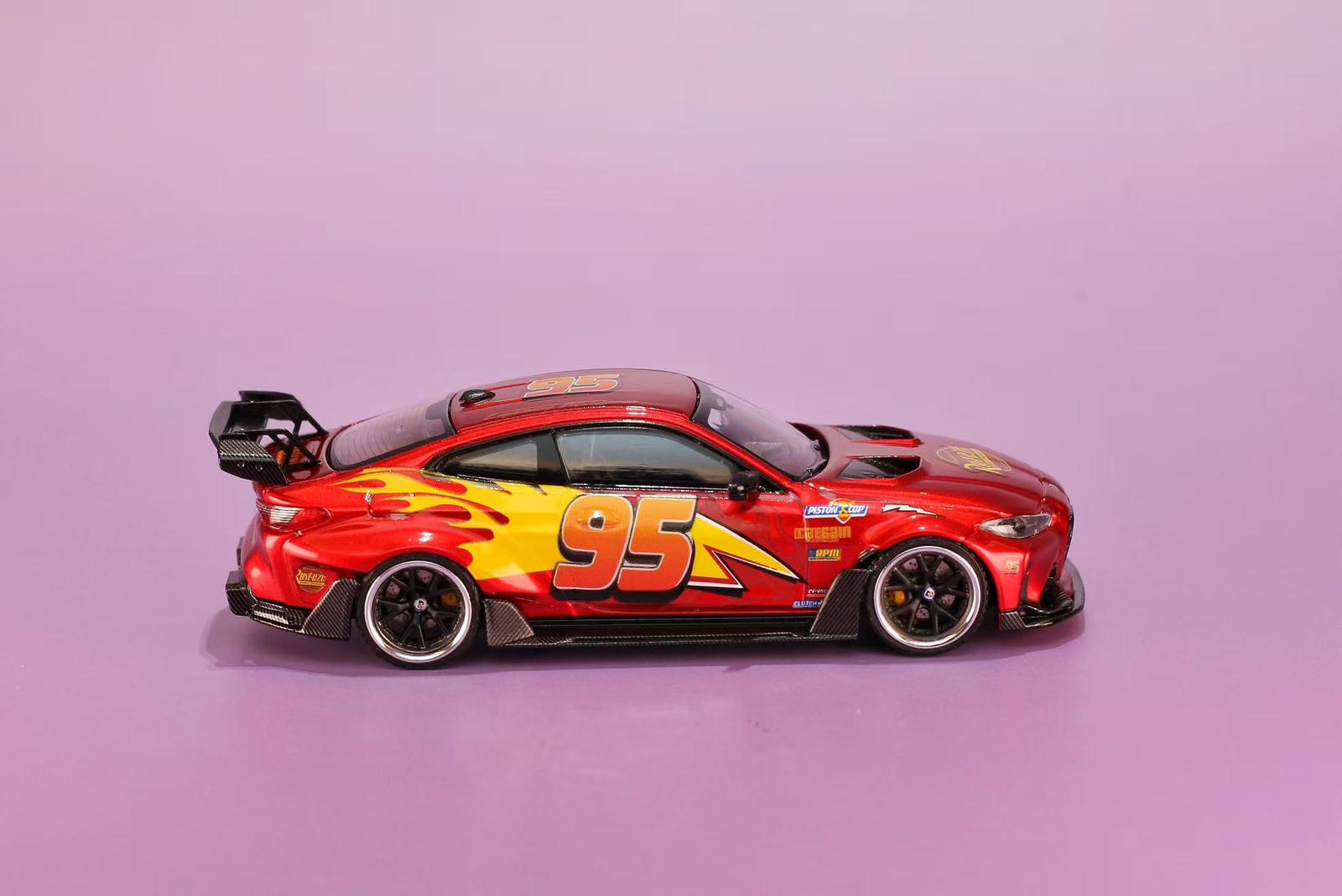 Morecar 1/64 M4 Lightning McQueen livery