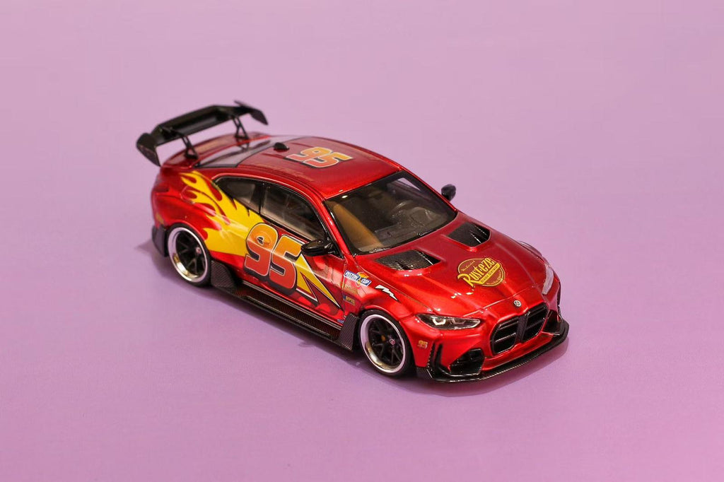 Morecar 1/64 M4 Lightning McQueen livery