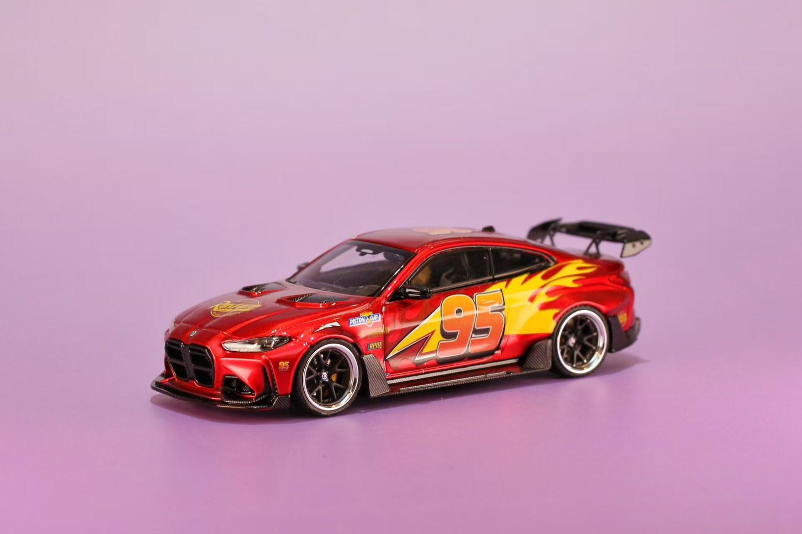 Morecar 1/64 M4 Lightning McQueen livery