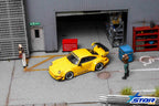 Star Models 1:64 Rauh-Welt Widebody Modified RWB964 GT Wing Diecast Model.