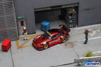 Star Models 1:64 Rauh-Welt Widebody Modified RWB930 GT Wing Diecast Model.