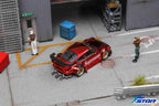 Star Models 1:64 Rauh-Welt Widebody Modified RWB930 GT Wing Diecast Model.