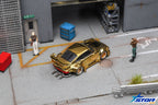 Star Models 1:64 Rauh-Welt Widebody Modified RWB930 GT Wing Diecast Model.