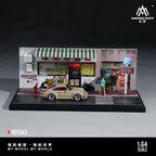 MoreArt 1:64 Hong Kong-style Tea House Miniature Scene Series Model (MO901343)