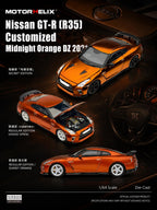 MOTORHELIX 1/64 GT-R(R35]  2021 Diecast Model.