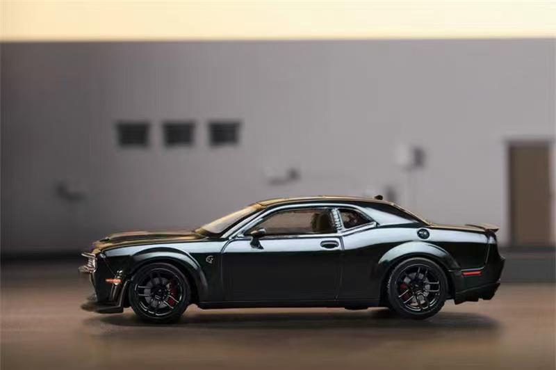 Stance Hunters 1/64 Challenger SRT Hellcat Pitch Black