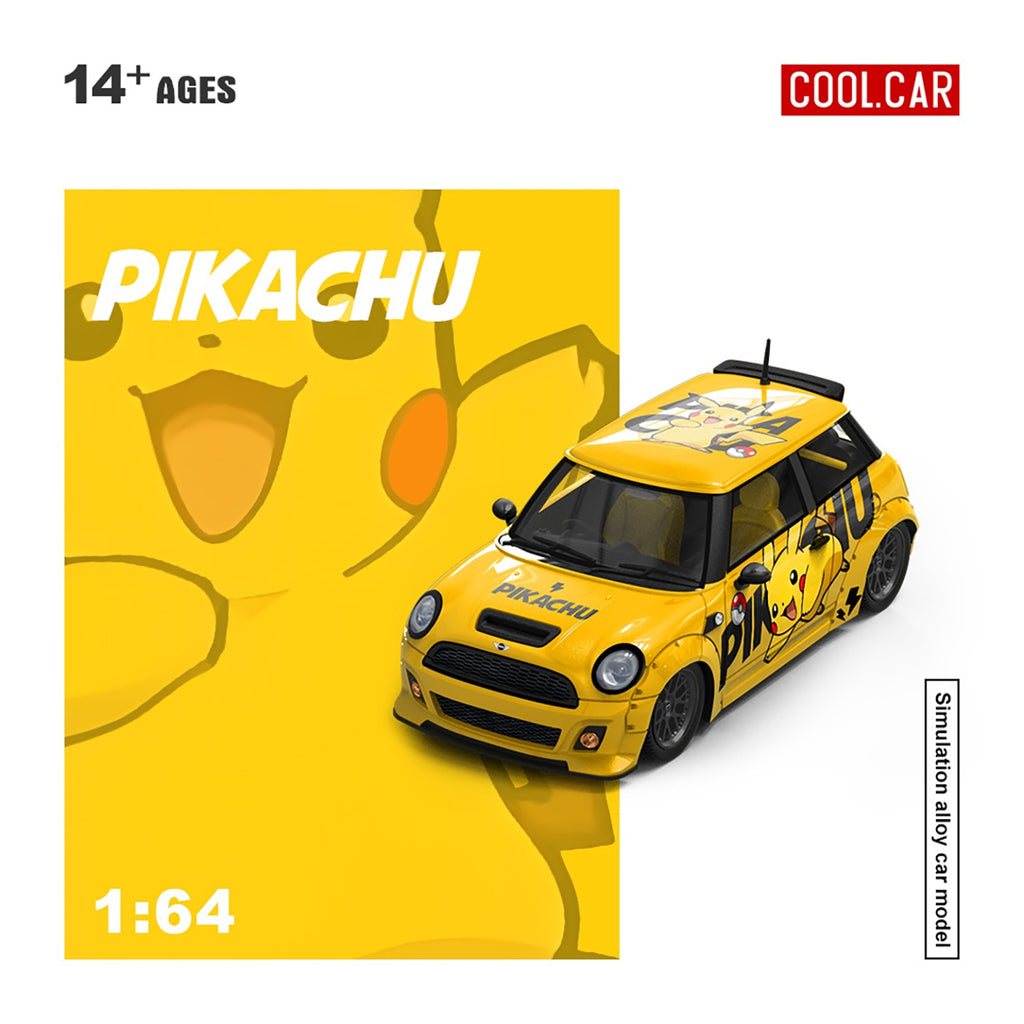 Cool Car 1:64 MINI COOPER Pikachu