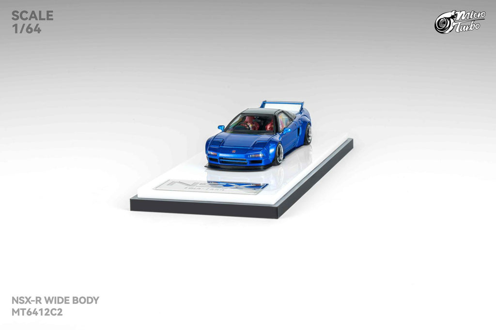 Micro Turbo 1/64 NSX Wide Body METALLIC BLUE