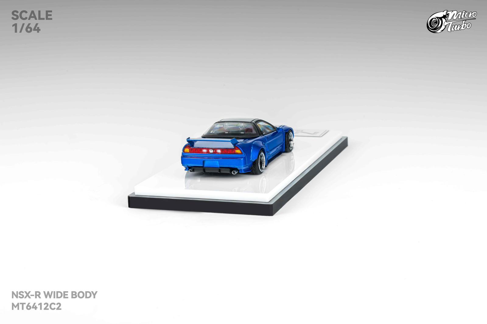 Micro Turbo 1/64 NSX Wide Body METALLIC BLUE