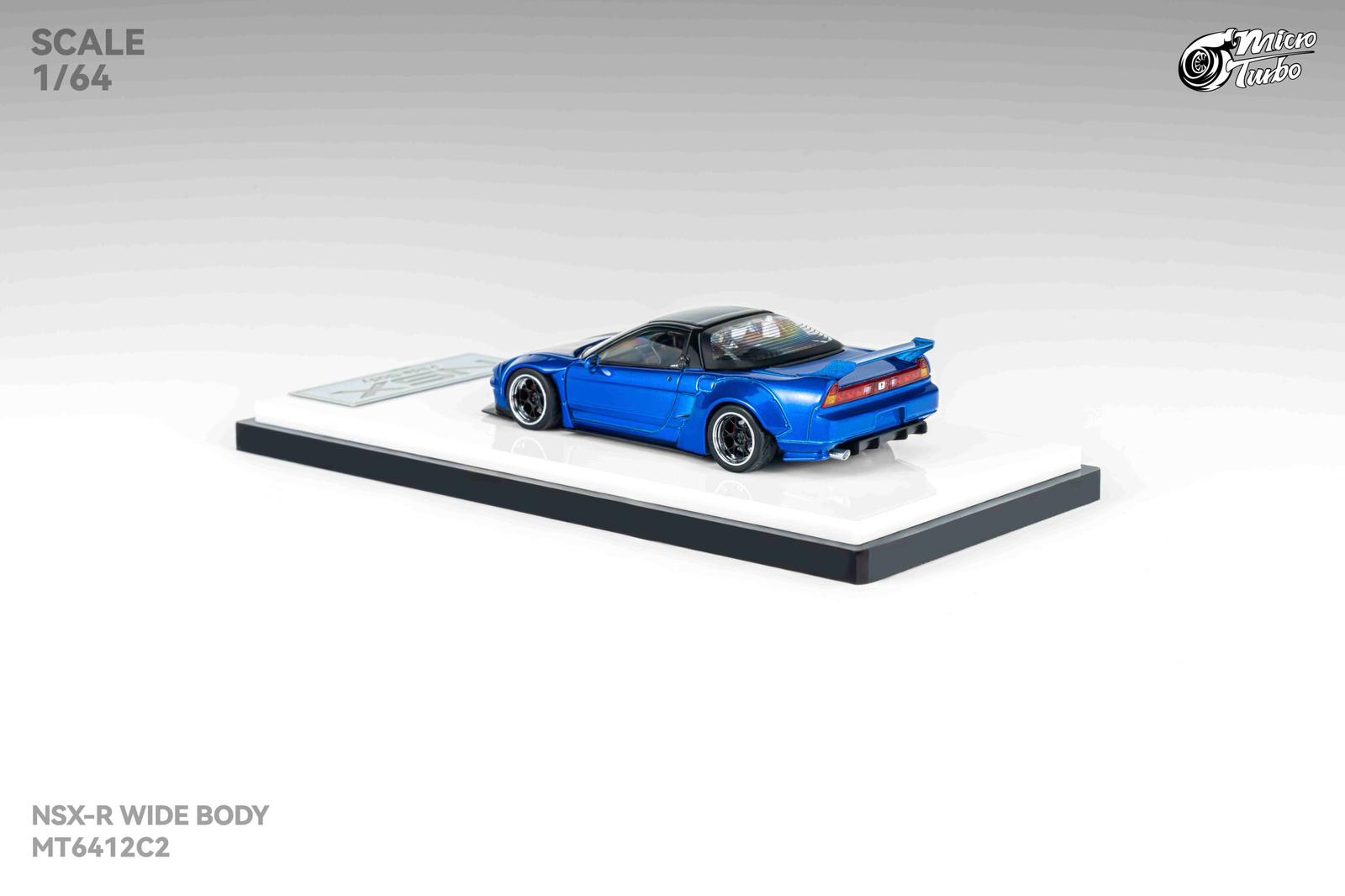 Micro Turbo 1/64 NSX Wide Body METALLIC BLUE