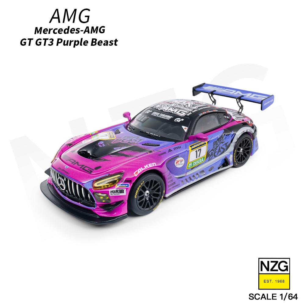 KILO 1/64 Mercedes-AMG GT GT3 Nürburgring 24 Hours Endurance Race 2025