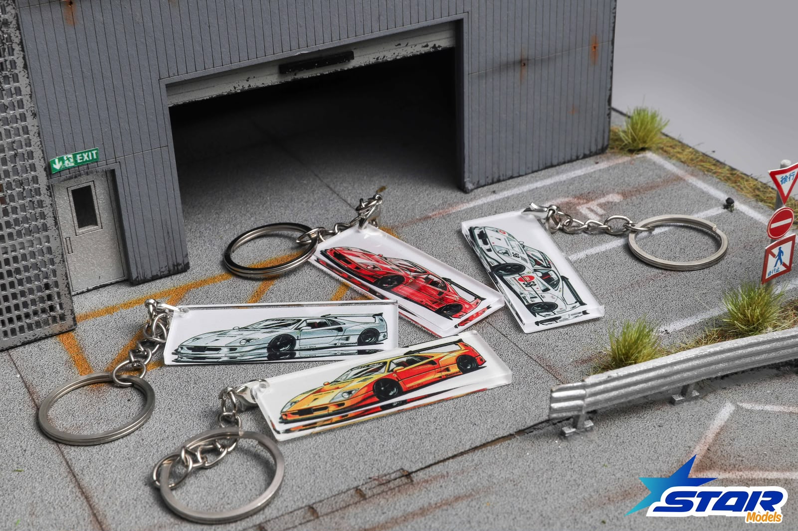 Star Models 1:64 Supercar F40 LB-Works Wide-Body Modified Diecast Model.