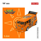 CoolCar 1:64 Volkswagen T1 Digital Tyrant Painted Simulation Alloy Car Model