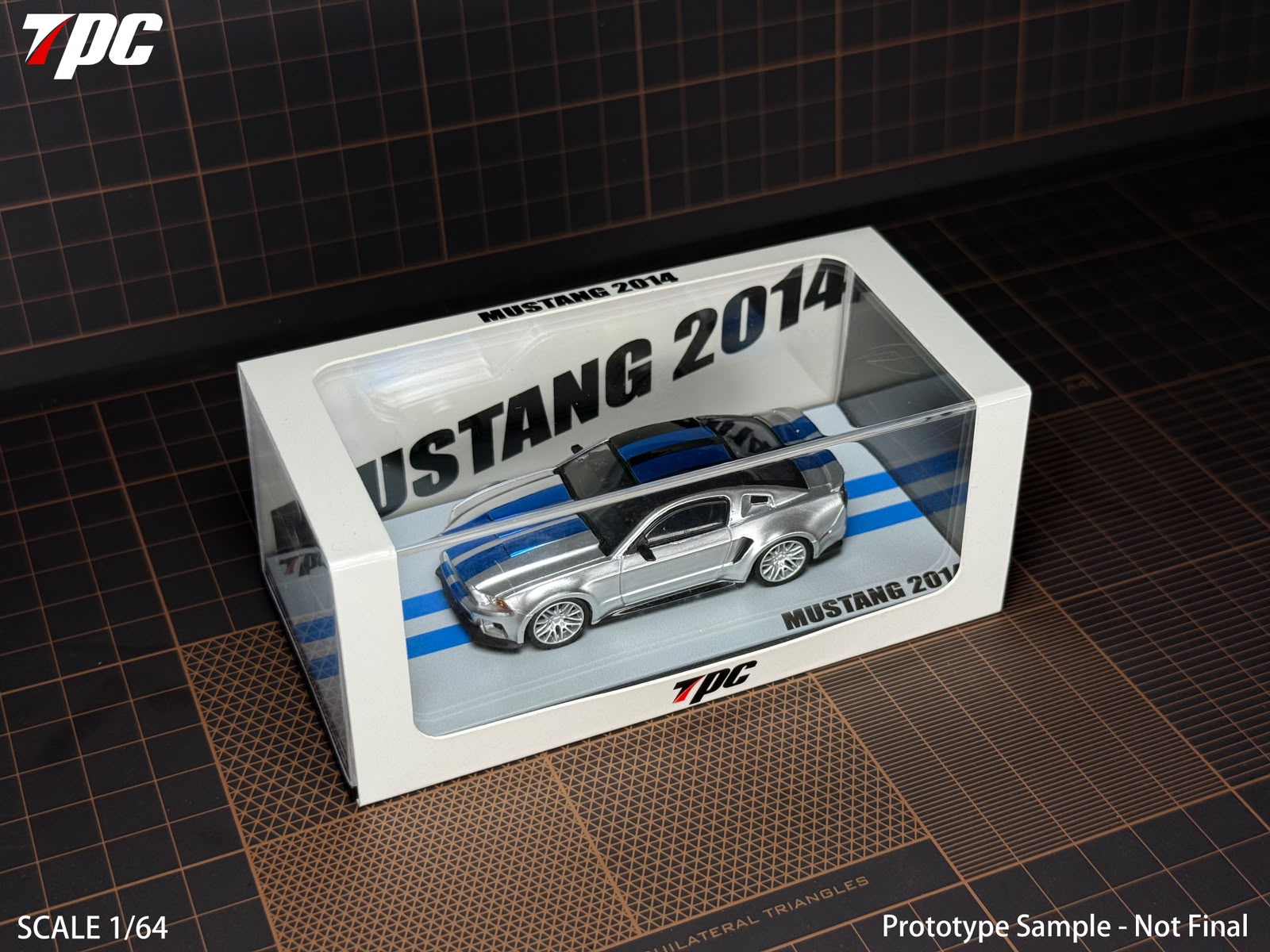 TPC 1/64  Mustang 2014 Diecast model