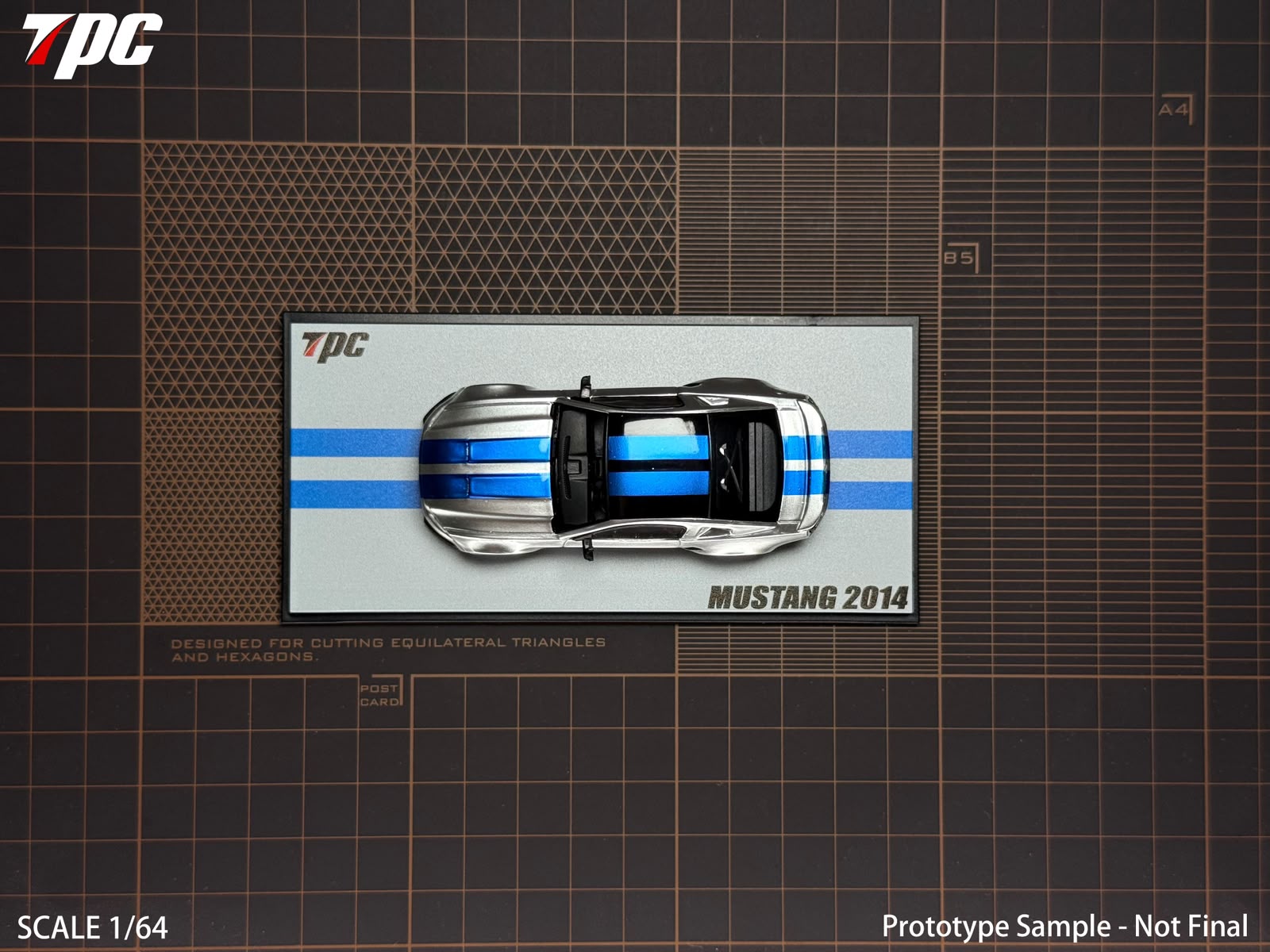 TPC 1/64  Mustang 2014 Diecast model