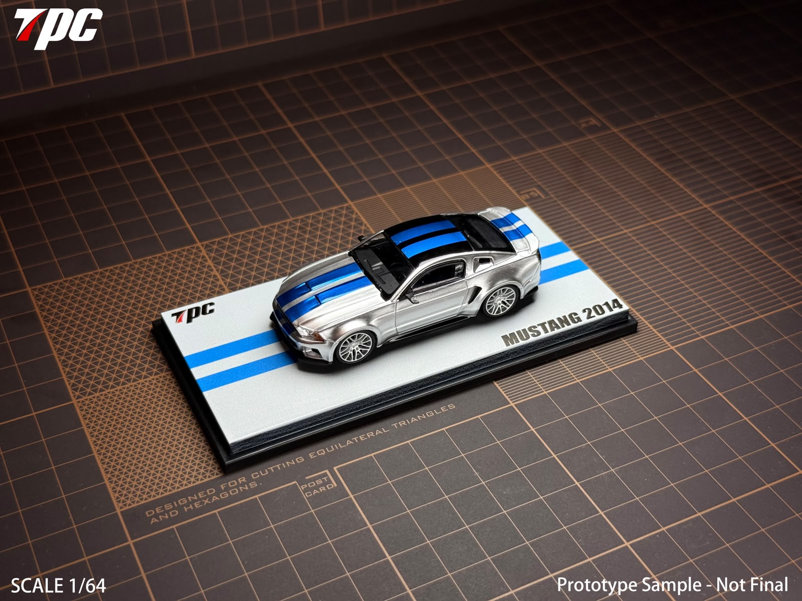 TPC 1/64  Mustang 2014 Diecast model
