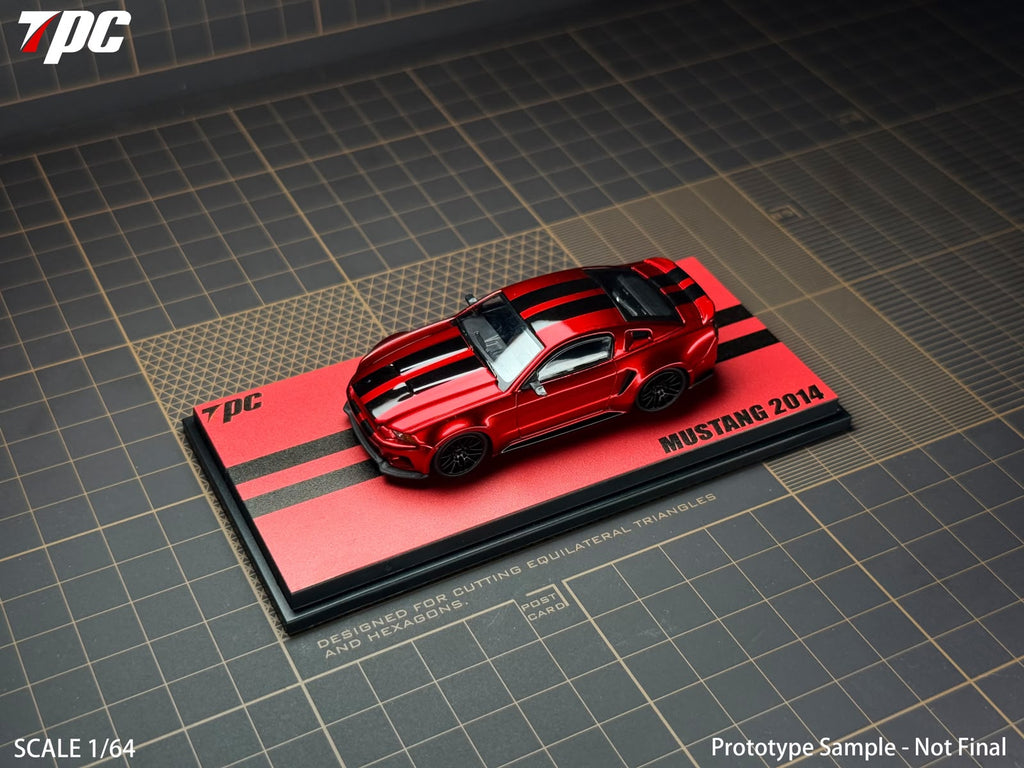 TPC 1/64  Mustang 2014 Diecast model
