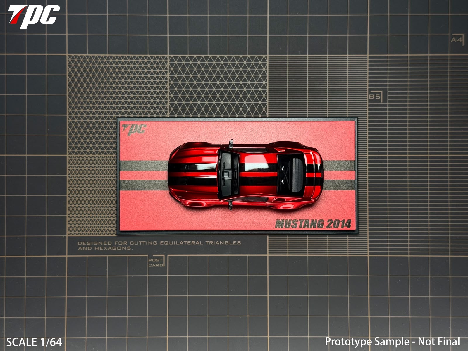 TPC 1/64  Mustang 2014 Diecast model