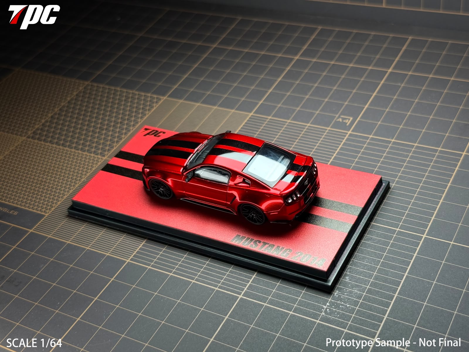 TPC 1/64  Mustang 2014 Diecast model