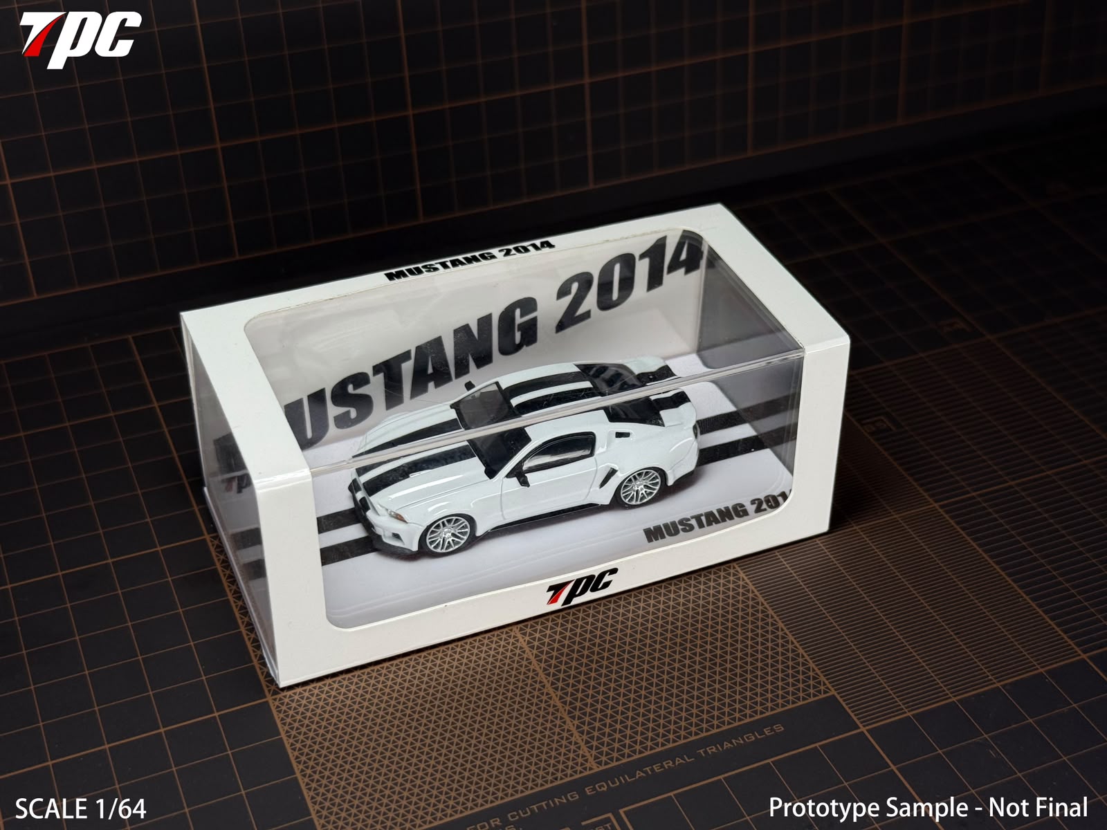 TPC 1/64  Mustang 2014 Diecast model