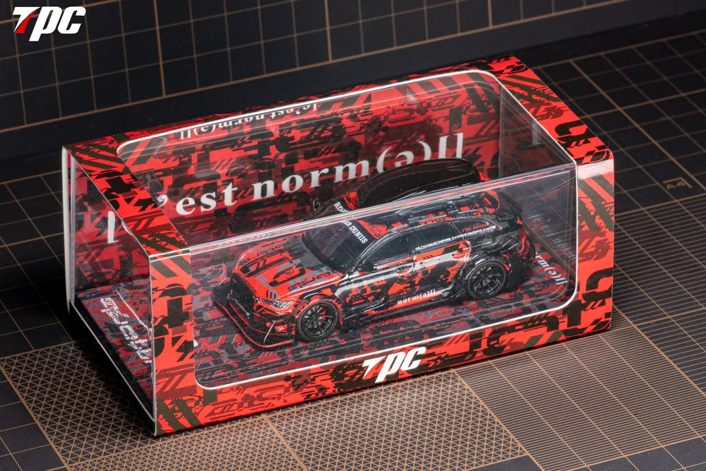 TPC 1/64 Audi RS6 snow version Diecast model