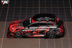 TPC 1/64 Audi RS6 snow version Diecast model