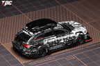 TPC 1/64 Audi RS6 snow version Diecast model