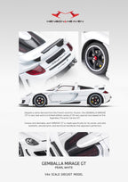 HH Model 1/64 Gemballa Mirage GT Diecast model.