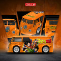 CoolCar 1:64 Volkswagen T1 Dragon Ball painted simulation alloy car model