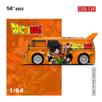 CoolCar 1:64 Volkswagen T1 Dragon Ball painted simulation alloy car model