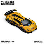 TimeMicro × PSC DESIGN 1:64 Countach "V" GT Tribute