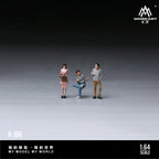 MoreArt 1:64 Coffee Break Doll Set - Realistic Resin Model