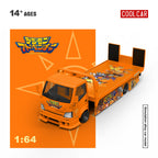Cool Car 1:64 H300 flatbed transport trailer - Digital Tyrant