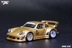 TPC Customized Version 1/64 Gold RWB930 Fully Open Diecast Model
