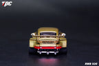 TPC Customized Version 1/64 Gold RWB930 Fully Open Diecast Model