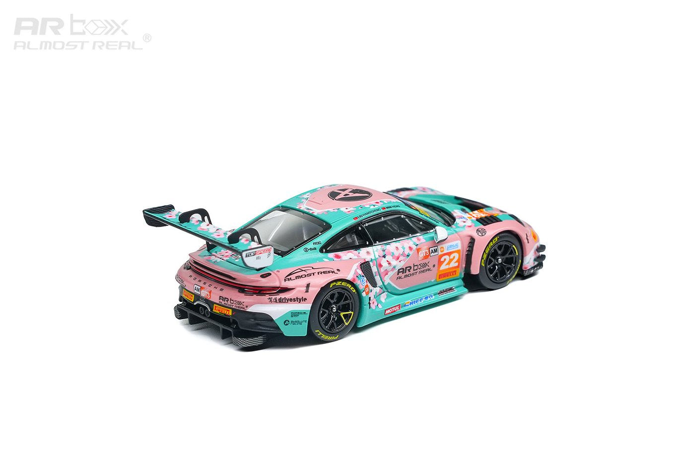 AR Box Porsche 911 GT3R 2026 China Super Sports Car Championship Ningbo Station Absolute Team