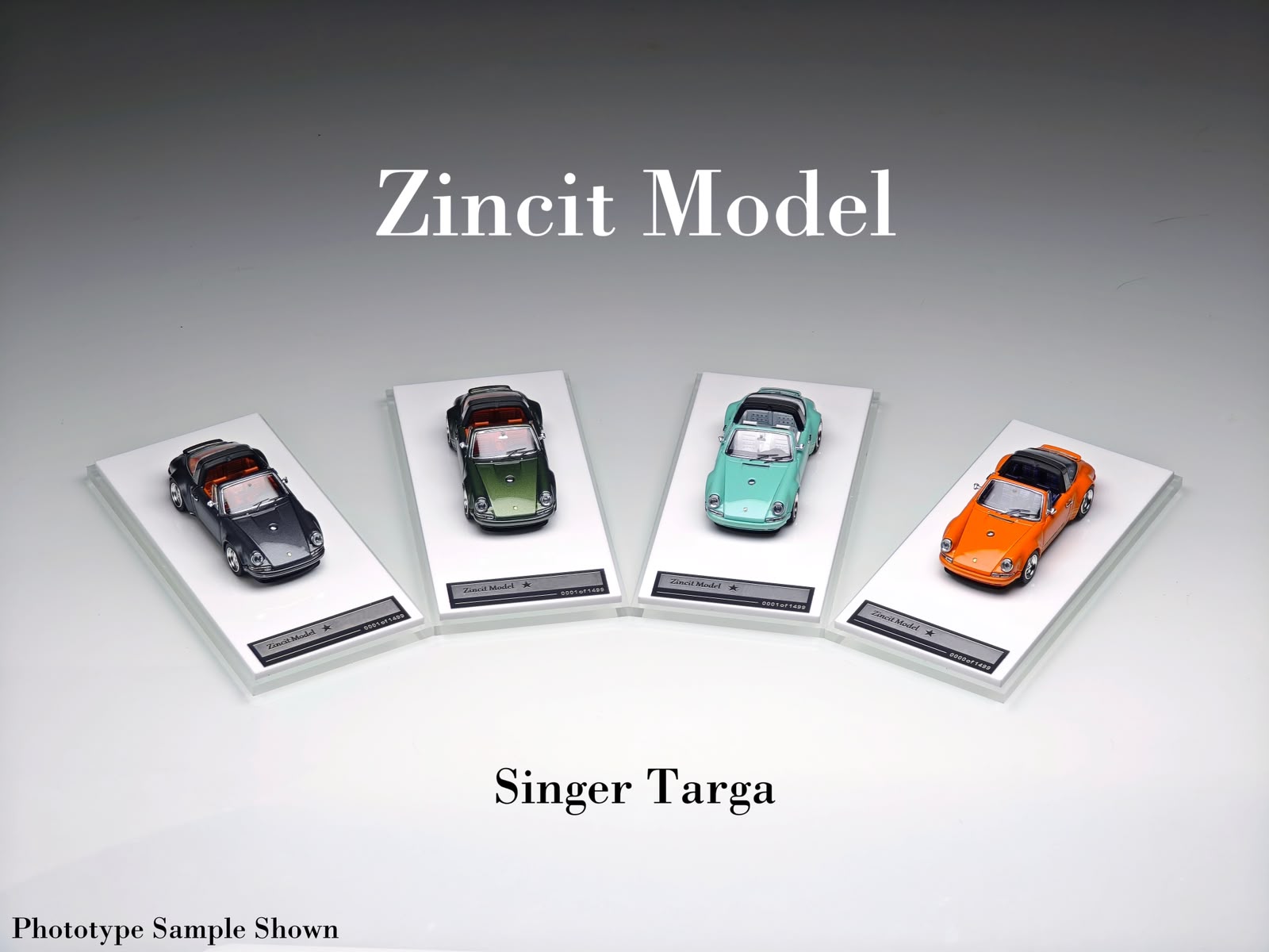 Zincit Model 1/64 classic Singer Targa