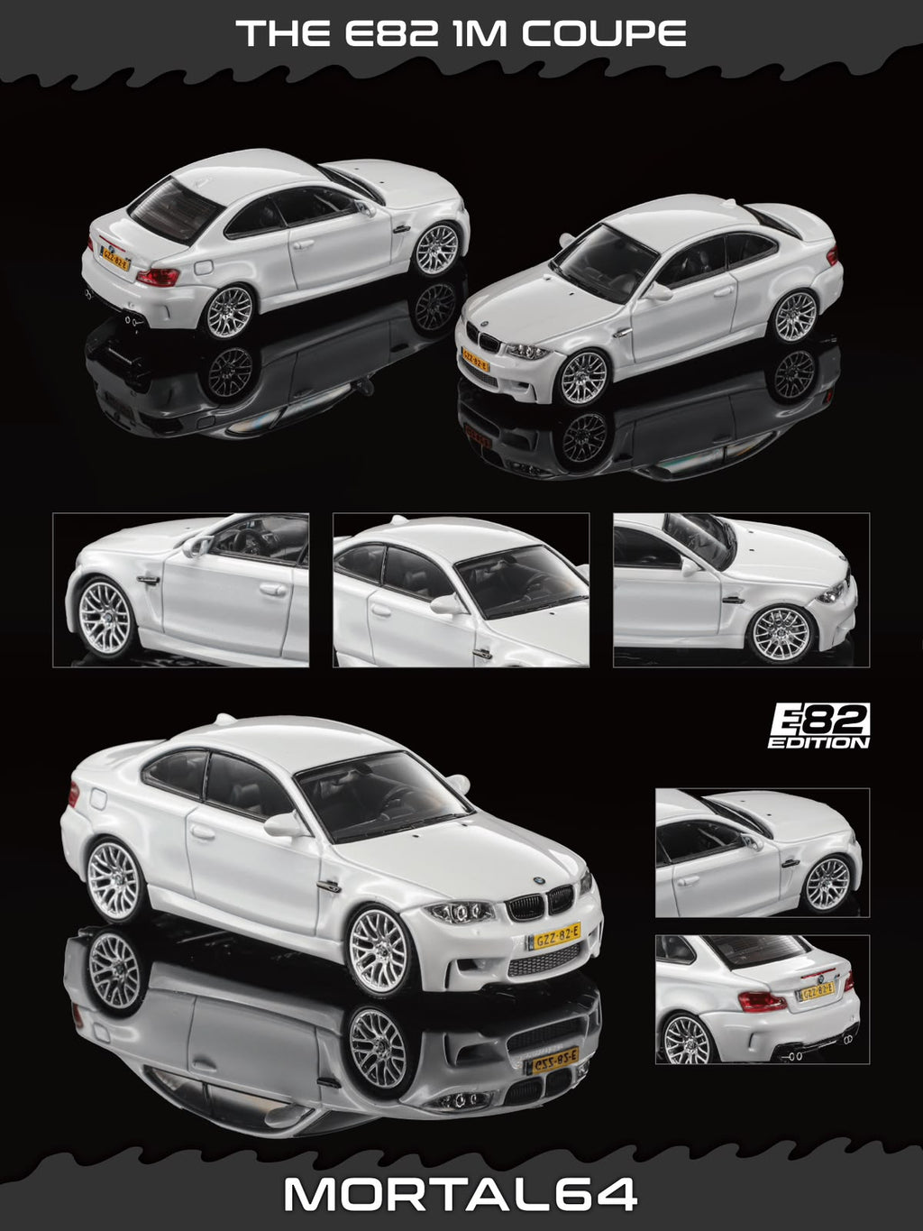 MORTAL 1/64 BMW 1M Coupe Diecast model