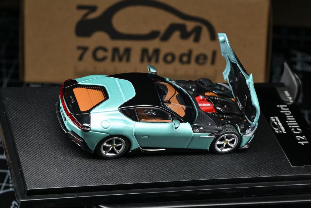 7cm Model 1/64 Supercar 12 cilindri