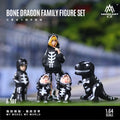 MoreArt 1:64 Dinosaur Figure Family Set - Realistic Resin Model