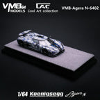 VMB Koenigsegg Agera N Blue and White Porcelain Livery